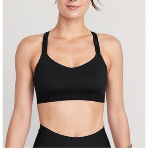 2 Old Navy Black and blue Sports Bras